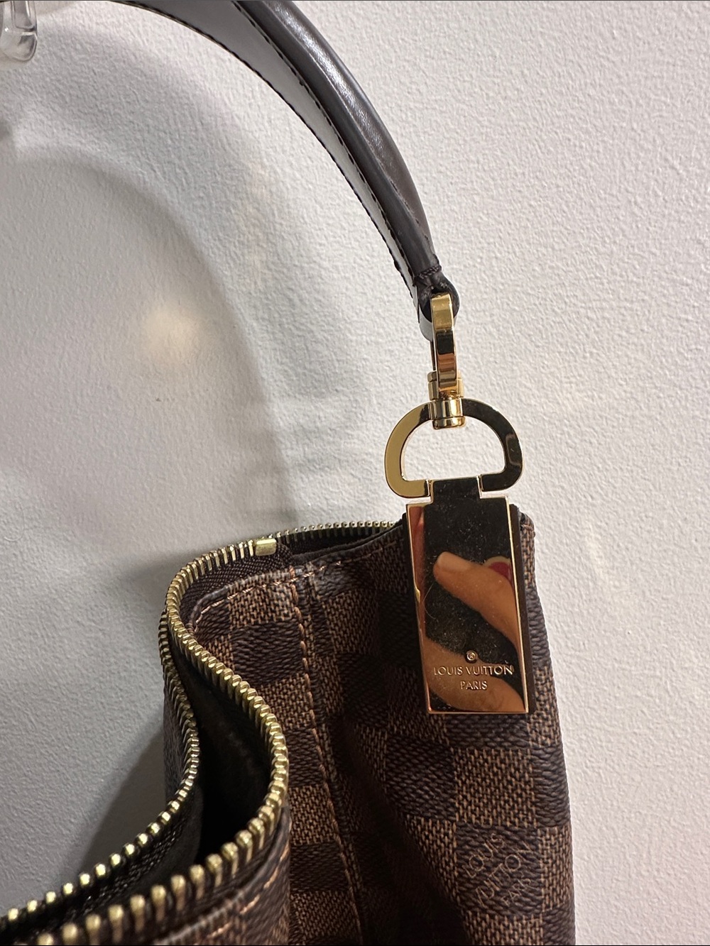 Like New  Louis Vuitton Portobello Damier Purse Excellent Condition - Picture 3 of 10